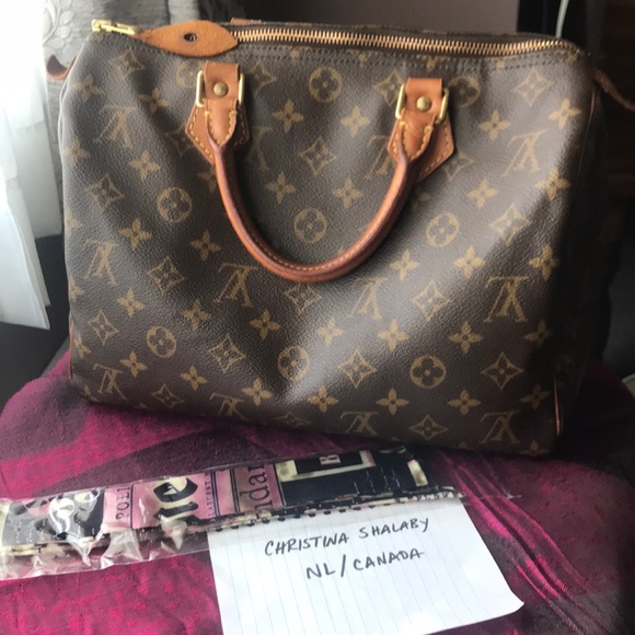 ❤️SOLD❤️💯 authentic LV speedy 30 in monogram canvas - Picture 3 of 13